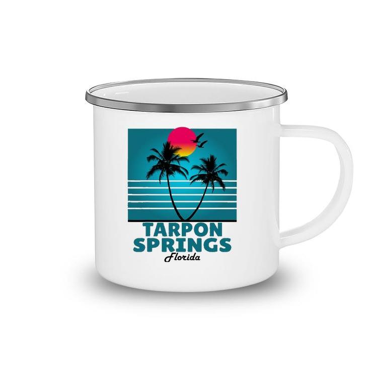 Tarpon Springs Florida Fl Summer Seagulls Souvenirs Camping Mug