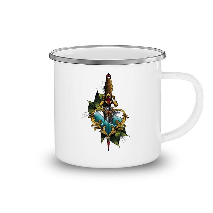 Tattoo Style Apparel Custom Designed Apparel Camping Mug