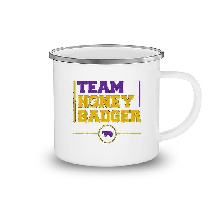 Team Honey Badger Camping Mug