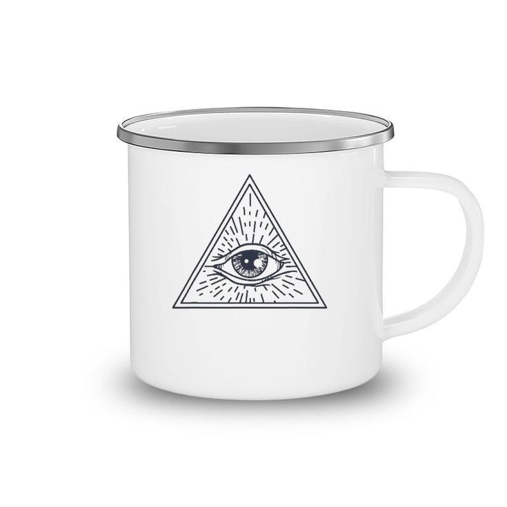The Magic All Seeing Eye Camping Mug