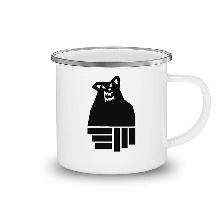 There Is Really A Wolf Camping Mug