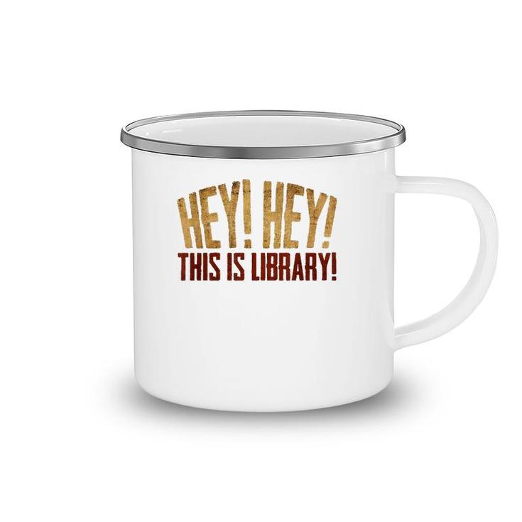 This Is Library Librarian Book Lover For Teachers Camping Mug