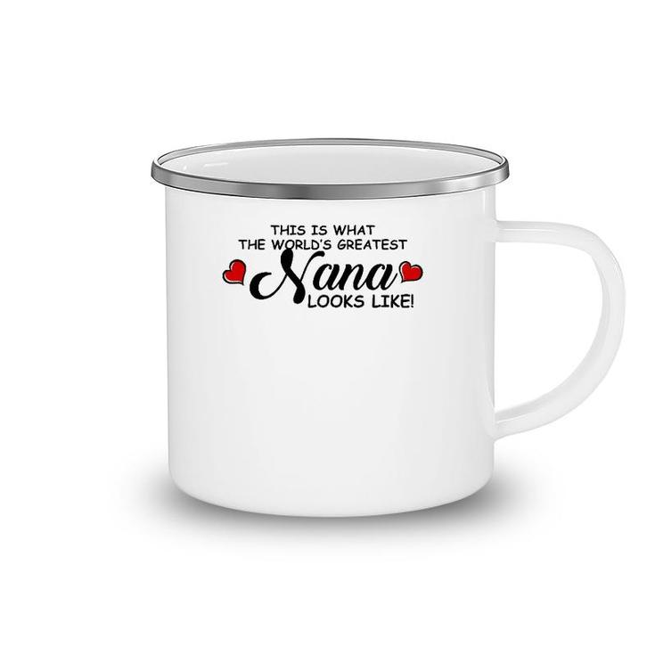 This Is The Worlds Greatest Nana Mother's Day Gift Camping Mug