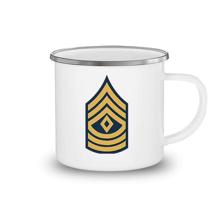 Us Army Rank - First Sergeant E-8 - 1Sg Camping Mug