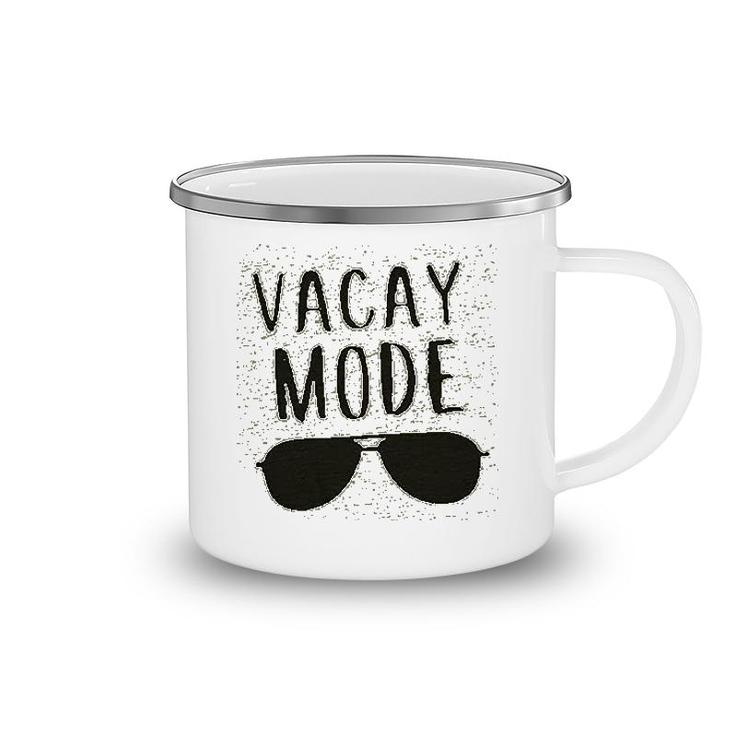 Vacay Mode Sunglasses Camping Mug