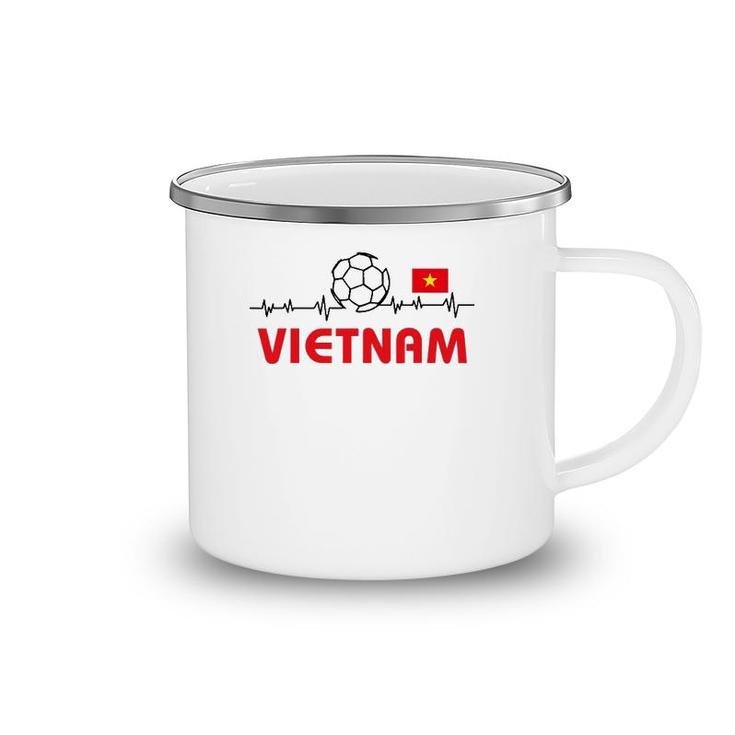Vietnam Soccer Jersey  Best Vietnamese Football Lover Camping Mug