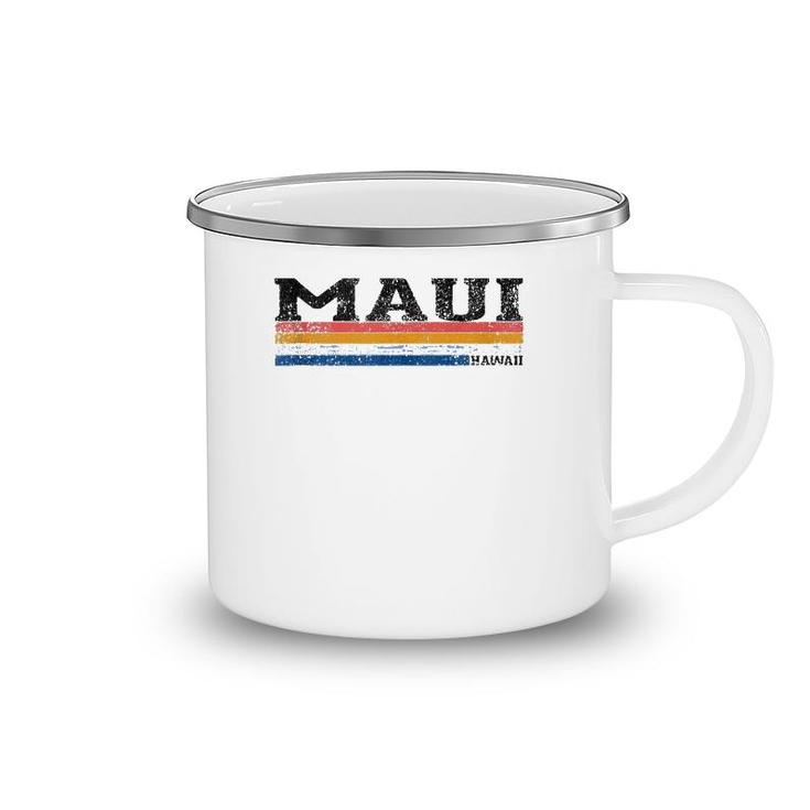Vintage 1980S Style Maui, Hawaii  Camping Mug