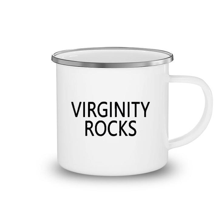 Virginity Crew Rocks Great Gift Camping Mug