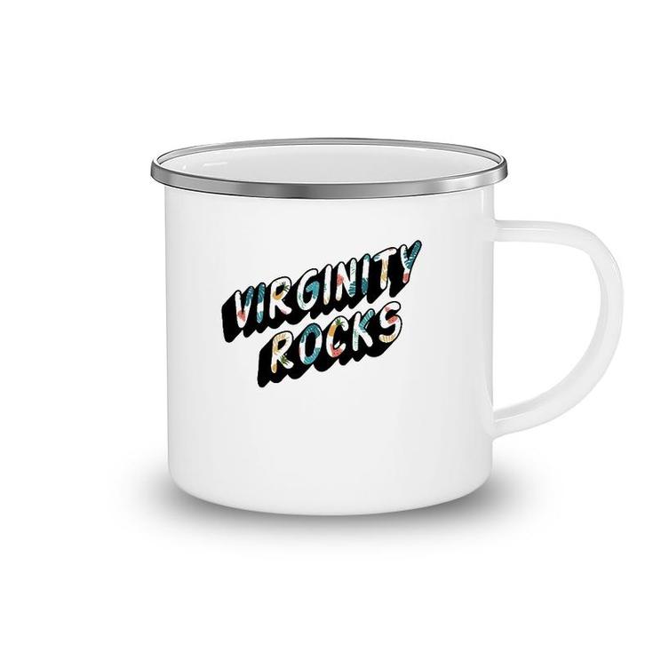 Virginity Mens & Womens Rocks Original Trendy Summer Pattern Camping Mug