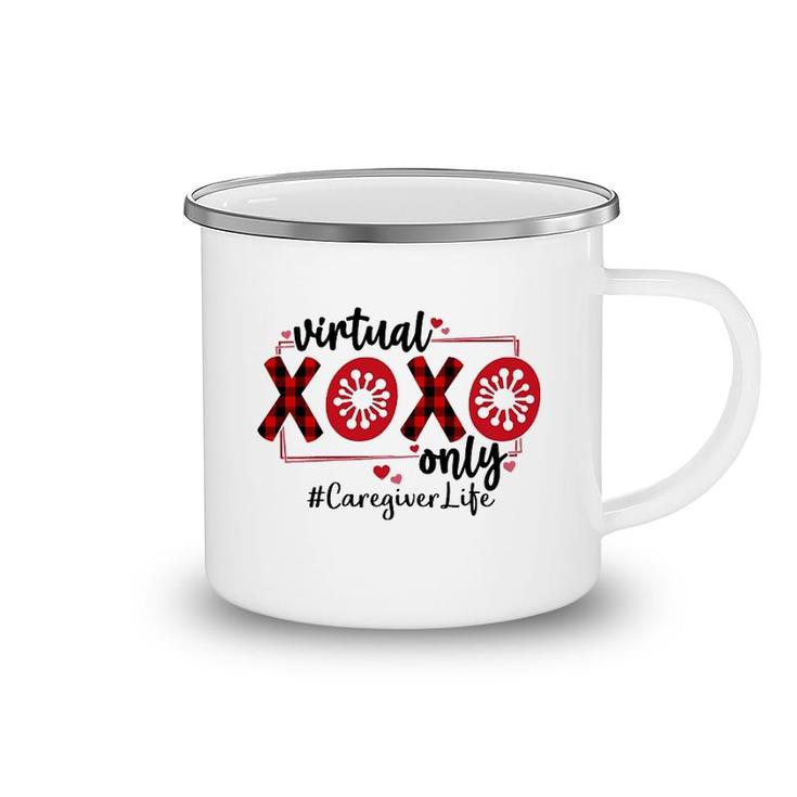 Virtual Xoxo Only Caregiver Camping Mug