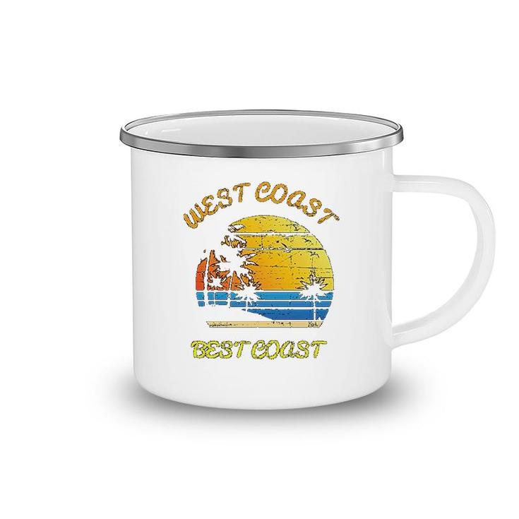 West Coast Best Coast Camping Mug