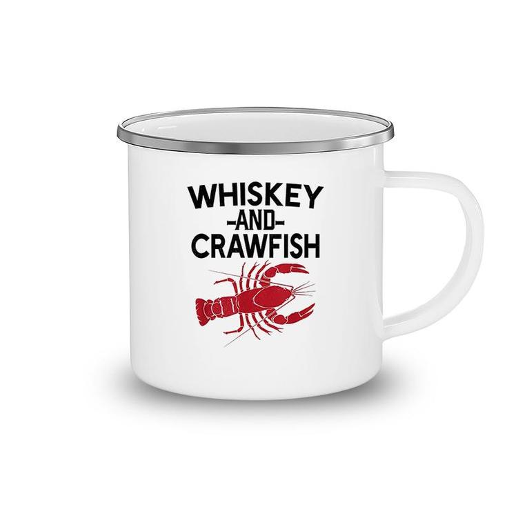 Whiskey And Crawfish Camping Mug