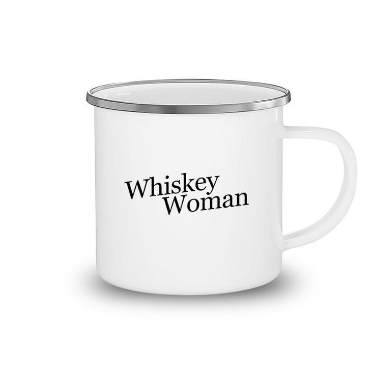 Whiskey Woman Camping Mug