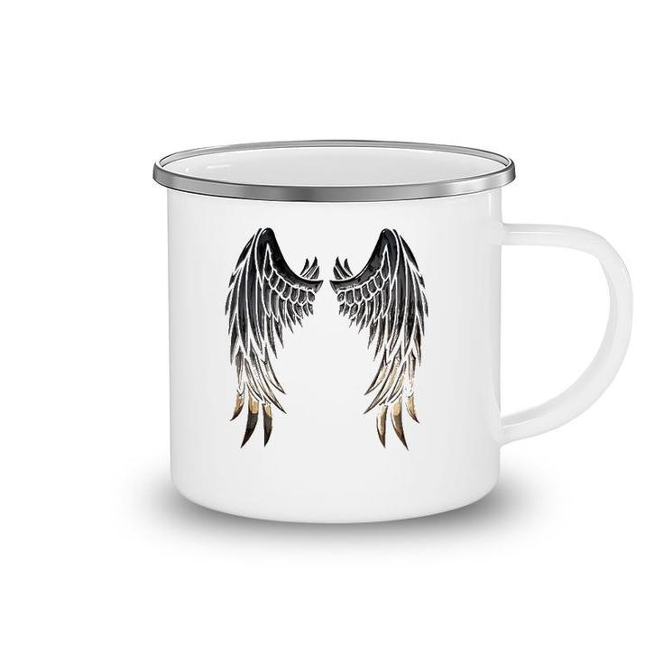 Wings Of An Angel On Back Camping Mug