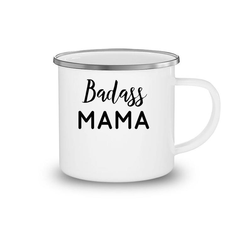 Womens Badass Mama  Mom Life S Wife Mom Boss Blessed Mama Camping Mug