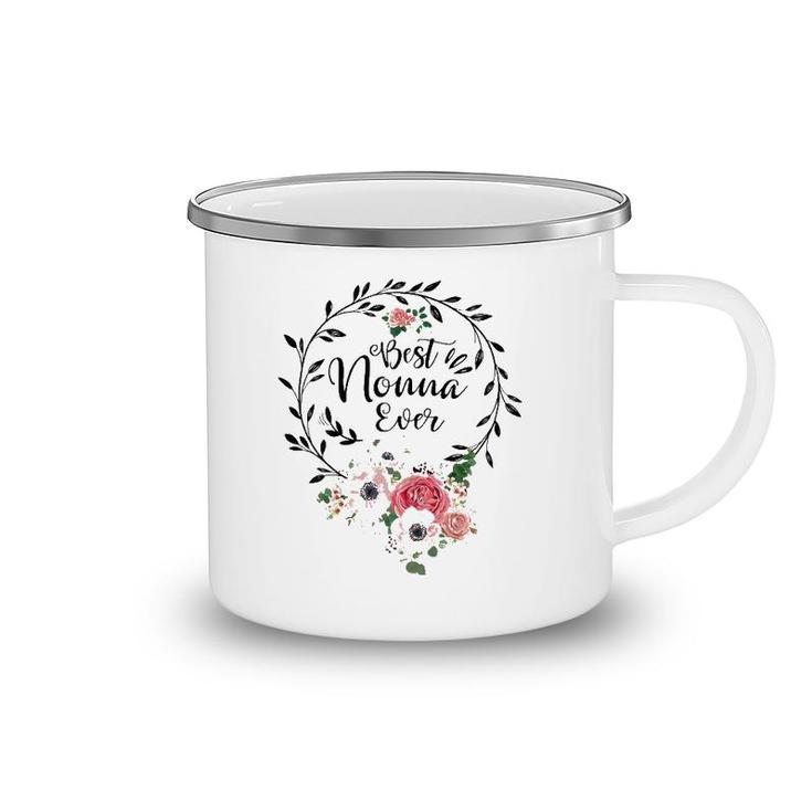 Womens Best Nonna Ever Mother's Day Gift Grandma Camping Mug