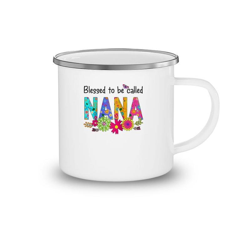 Womens - Blessed To Be Called Nana S  Camping Mug