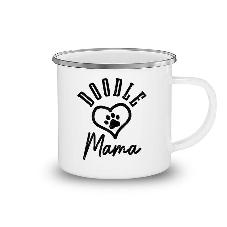Womens Doodle Mama Goldendoodle Labradoodle The Dood Doodle Dog Camping Mug