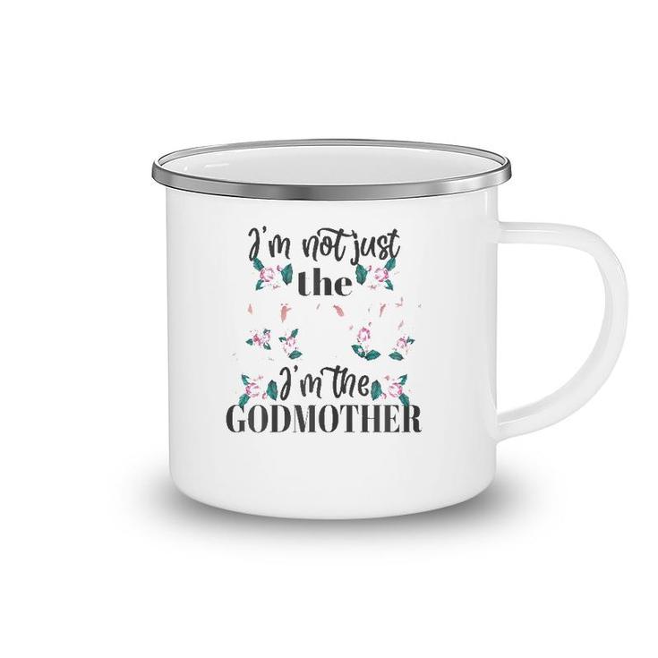 Womens I'm Not Just The Aunt I'm The Godmother Auntie Cute Gift Camping Mug