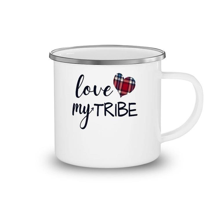 Women's Love My Tribe For Mom Bride Team Reunion Camping Mug