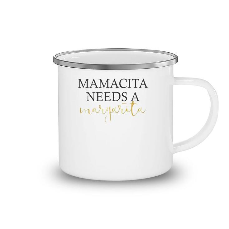 Womens Mamacita Needs A Margarita For Women Cinco De Mayo Camping Mug