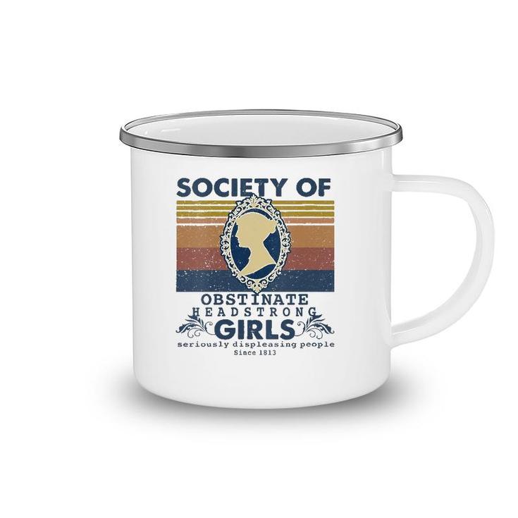 Womens Society Of Obstinate Headstrong Girls  V-Neck Camping Mug