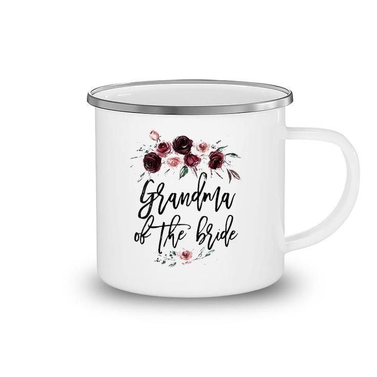 Womens Wedding Shower Gift For Grandmother Grandma Of The Bride Camping Mug