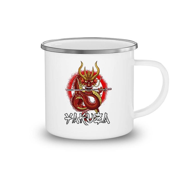 Yakuza Dragon Japanese Mafia Crime Syndicate Group Gang Gift Camping Mug