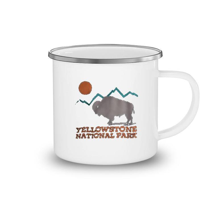 Yellowstone National Park Camping Mug