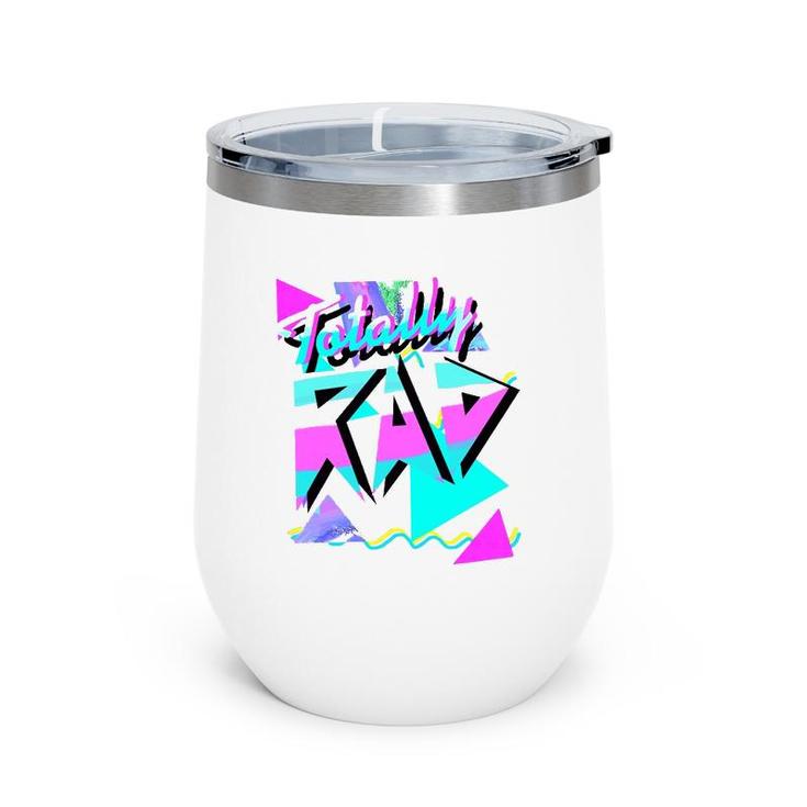1980'S-Style Totally Rad 80S Casual Hipster V101 Ver2 Wine Tumbler