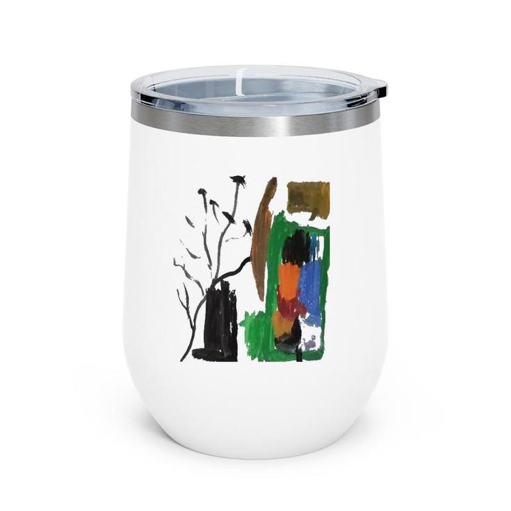 Anar's Painting This Is My Painting  Wine Tumbler