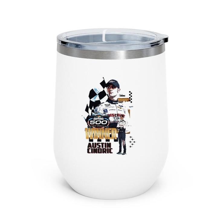 Austin Cindric Winner Austin Cindric Wine Tumbler