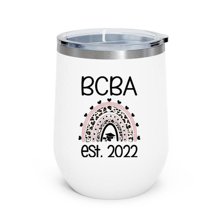 Bcba Est 2022 Behavior Analyst Graduate Wine Tumbler