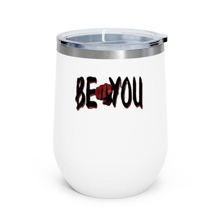 Be-You Hand Pressure Points Wine Tumbler