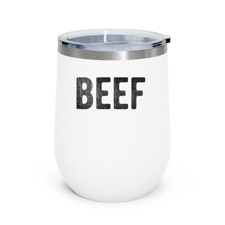 Beef Gift For Men Bbq Meat Lovers  Wine Tumbler
