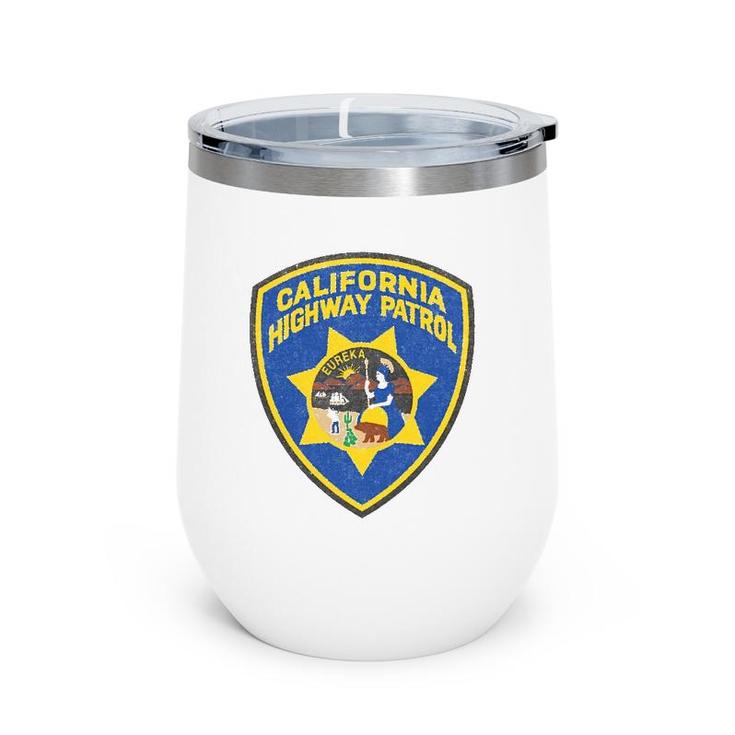 California Highway Patrol Chp Law Enforcement State Police Wine Tumbler