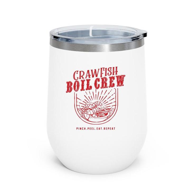 Crawfish Boil Crew Fun Festival Gift Wine Tumbler