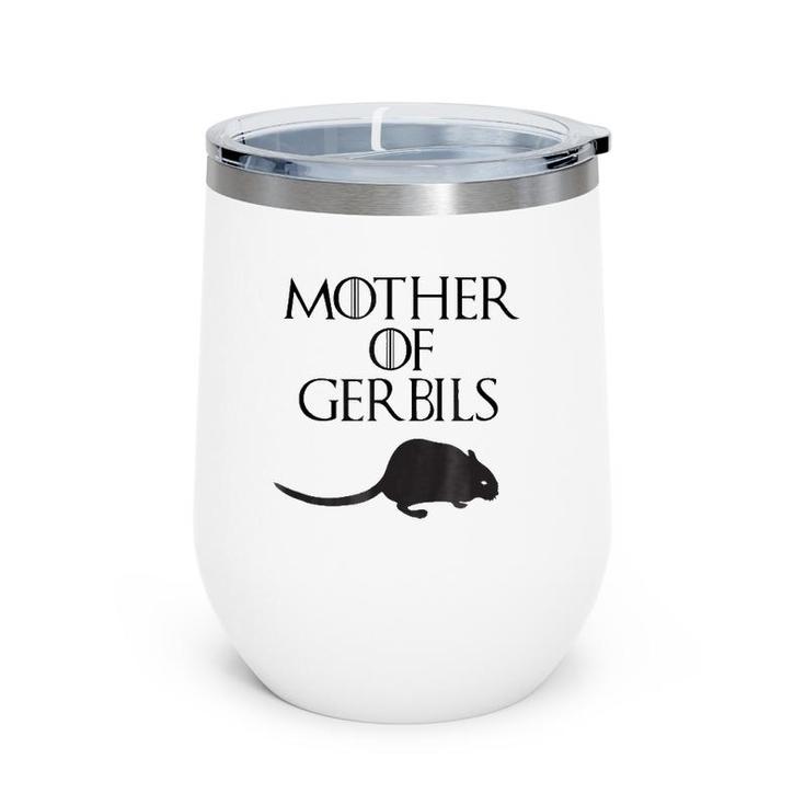 Cute & Unique Black Mother Of Gerbil E010426 Wine Tumbler