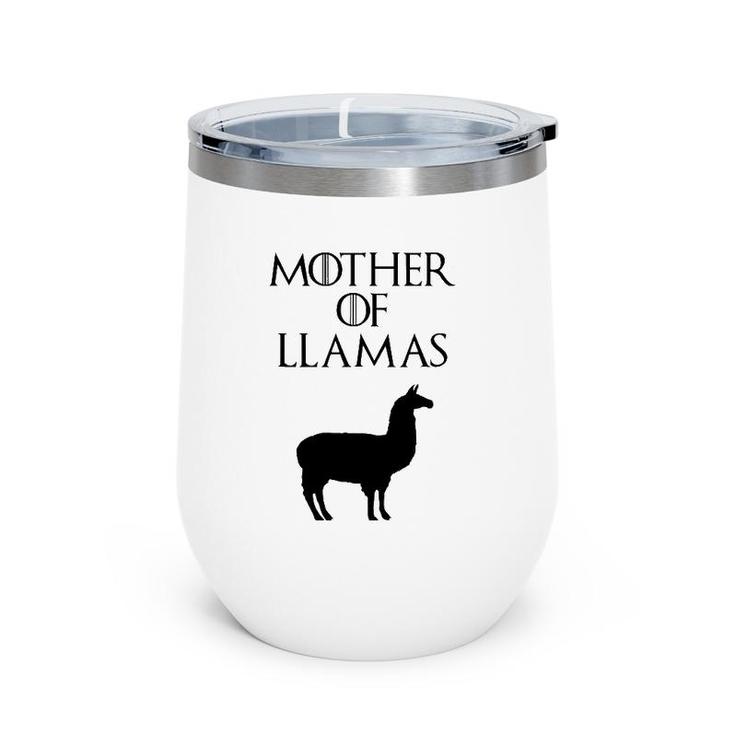 Cute & Unique Black Mother Of Llamas E010458 Ver2 Wine Tumbler