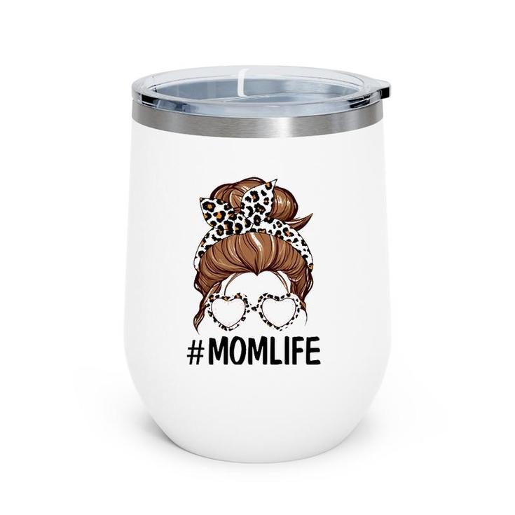 Momlife Kidlife Mama And Mini Mommy And Me Matching Outfit Wine Tumbler