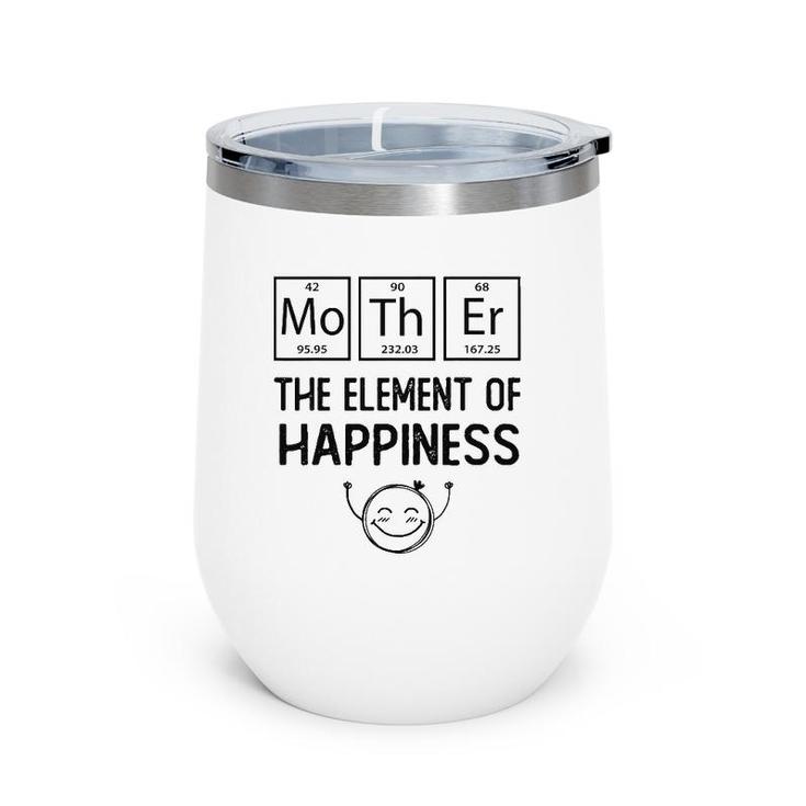 Mother's Day Periodic Table Elements Cute Wine Tumbler