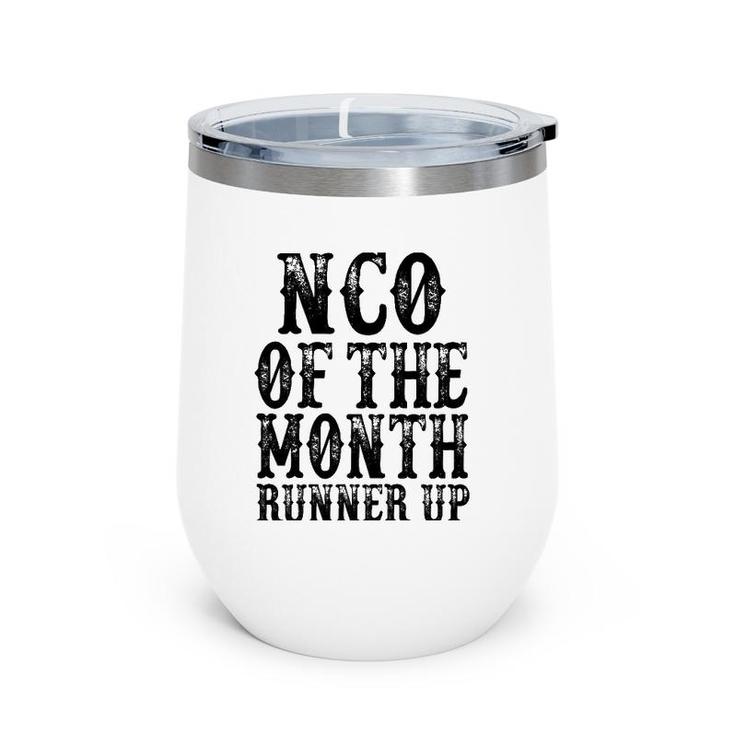 Nco Of The Month Runner Up Wine Tumbler