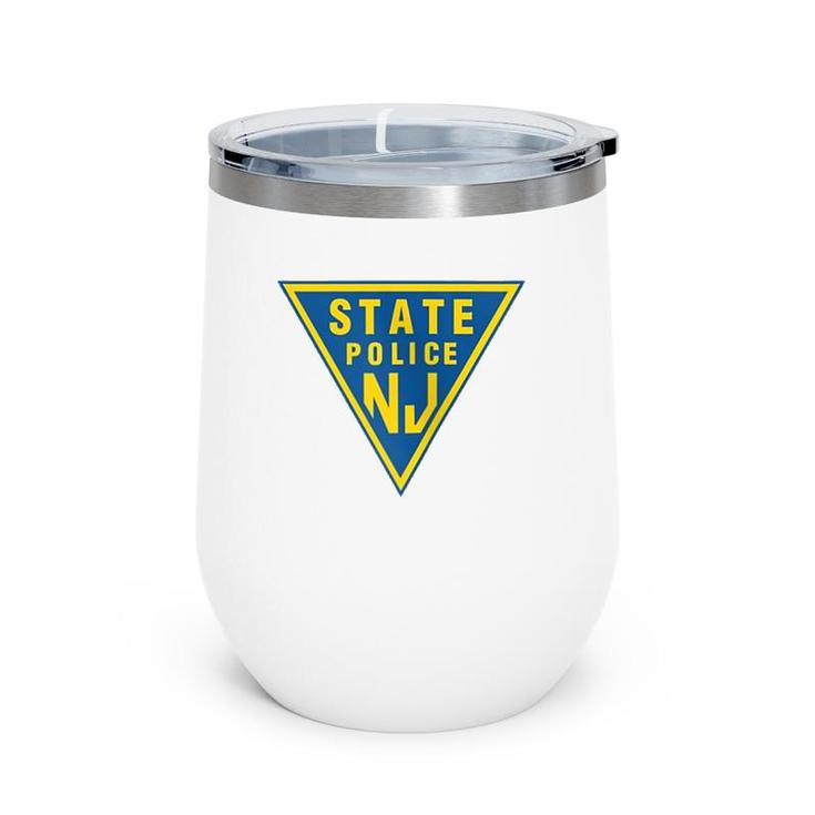 New Jersey State Police Zip Wine Tumbler