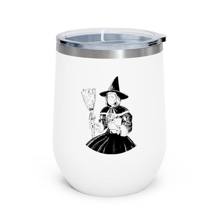 Old World Witch New World Problems Wine Tumbler