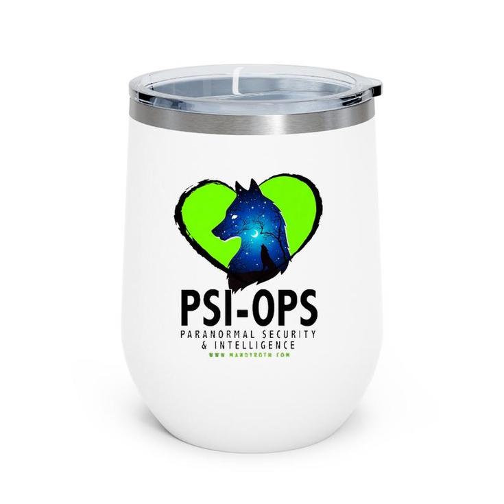 Psi Ops Paranormal Security And Intelligence Wine Tumbler