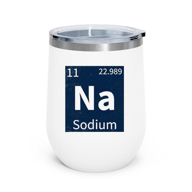 Salt Nacl Sodium Chloride Matching Couples Tee For Halloween Wine Tumbler