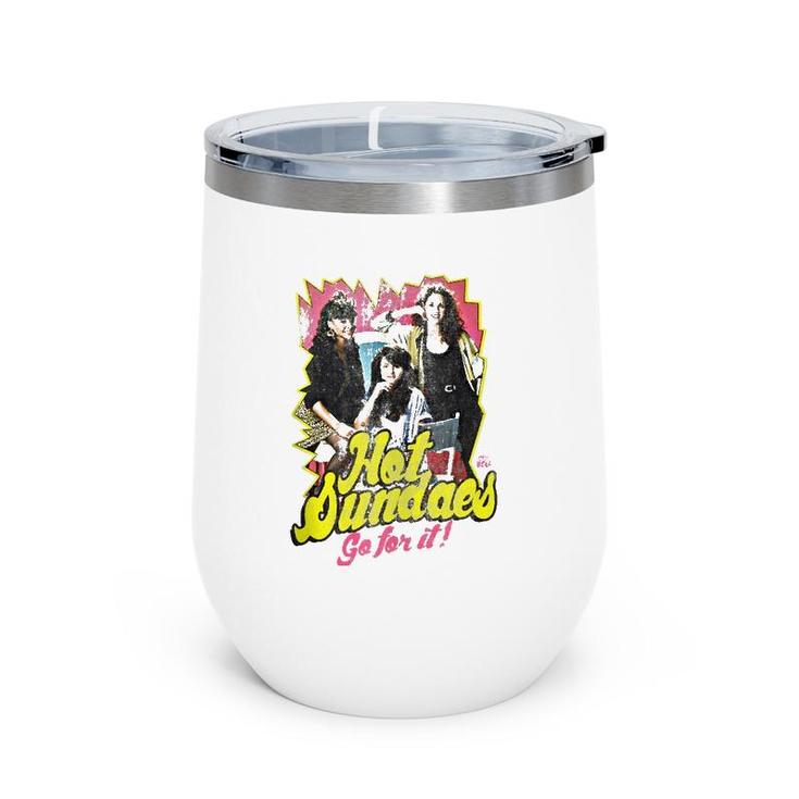 Saved By The Bell Hot Sundaes  Wine Tumbler