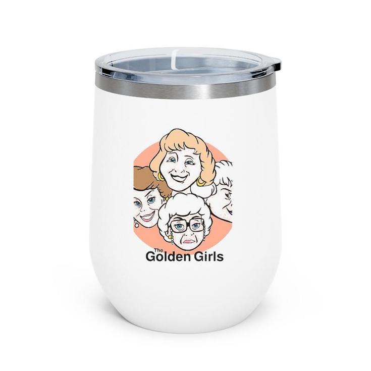 Thank You For Being A Friend Version Wine Tumbler