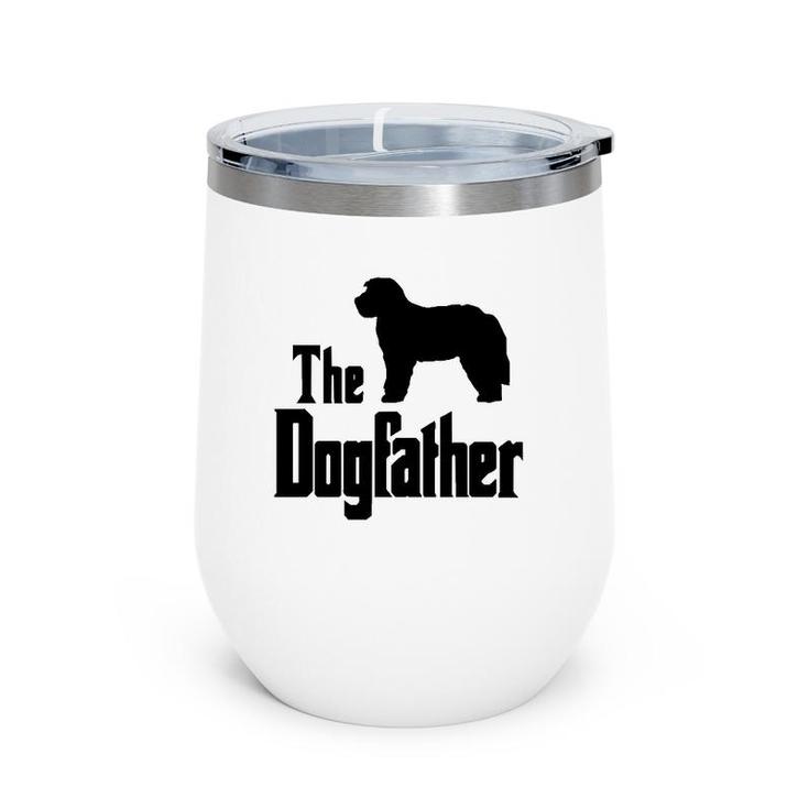 The Dogfather - Funny Dog Gift Funny Bernedoodle  Wine Tumbler