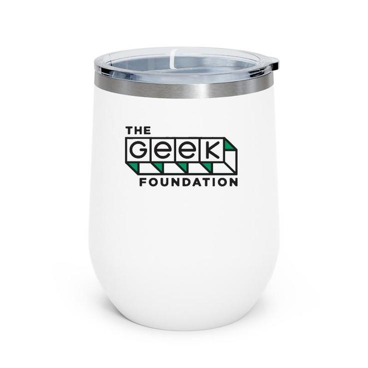 The Geek Foundation Techie Gift Green  Wine Tumbler